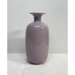 VASO CERAMICA Giovanni Gariboldi DESIGN Richard Ginori ROSA ø 13 x 27 cm/h '50s