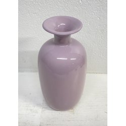 VASO CERAMICA Giovanni Gariboldi DESIGN Richard Ginori ROSA ø 13 x 27 cm/h '50s