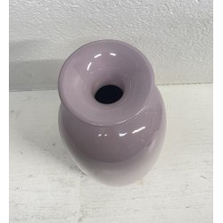 VASO CERAMICA Giovanni Gariboldi DESIGN Richard Ginori ROSA ø 13 x 27 cm/h '50s