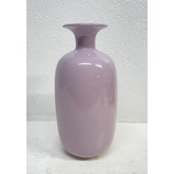 VASO CERAMICA Giovanni Gariboldi DESIGN Richard Ginori ROSA ø 13 x 27 cm/h '50s