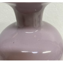 VASO CERAMICA Giovanni Gariboldi DESIGN Richard Ginori ROSA ø 13 x 27 cm/h '50s