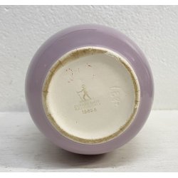 VASO CERAMICA Giovanni Gariboldi DESIGN Richard Ginori ROSA ø 13 x 27 cm/h '50s