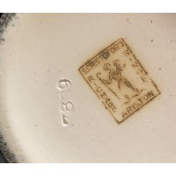 VASO CERAMICA NERO Giovanni Gariboldi DESIGN Richard Ginori Ariston ANNI 50