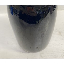 VASO CERAMICA NERO Giovanni Gariboldi DESIGN Richard Ginori Ariston ANNI 50