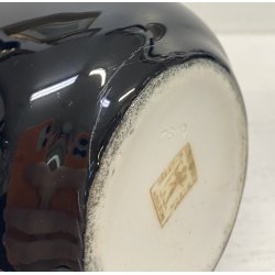 VASO CERAMICA NERO Giovanni Gariboldi DESIGN Richard Ginori Ariston ANNI 50