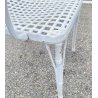 SET 10 SEDIE DA GIARDINO ANNI 70 F.A.I.M. Italia ALLUMINIO PRESSOFUSO OUT CHAIR