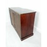 ANTICA CREDENZA INGLESE 1800 LEGNO MASSELLO MOGANO EPOCA DISPENSA CUCINA BUFFET