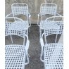 SET 10 SEDIE DA GIARDINO ANNI 70 F.A.I.M. Italia ALLUMINIO PRESSOFUSO OUT CHAIR