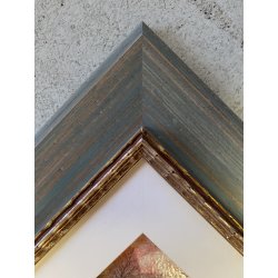 DIPINTO OLIO TELA Brescianini da Rovato "Figure" RITRATTO DONNA CON CAPPELO '900