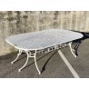 GRANDE TAVOLO DA GIARDINO ANNI 70 F.A.I.M. Italia ALLUMINIO PRESSOFUSO OUT TABLE