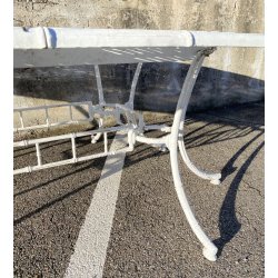 GRANDE TAVOLO DA GIARDINO ANNI 70 F.A.I.M. Italia ALLUMINIO PRESSOFUSO OUT TABLE