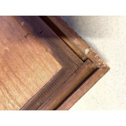 ANTICO DIPINTO OLIO Gino De Lai VEDUTA PAESAGGIO ALPINO MONTAGNA CONTADINA '900