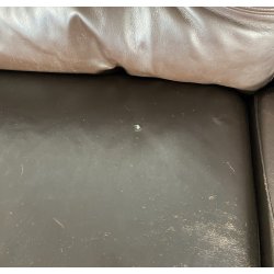 DIVANO Frau DUE POSTI Tito Agnoli Poppy DESIGN 1970 LEGNO PELLE ITALY SPACE AGE