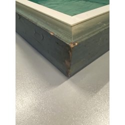 QUADRO DIPINTO OLIO ASTRATTO Mario Tosi  COMPOSIZIONE PESCI BRICOLE VENEZIA '900