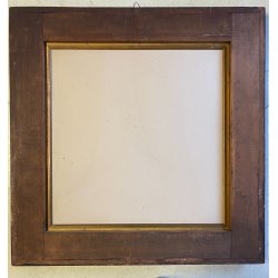 GRANDE ANTICO DIPINTO OLIO SCORCIO BORGO MONTANO CORNICE GUILLOCHE epoca '800