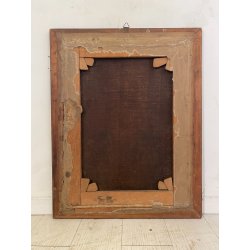 ANTICO DIPINTO OLIO TELA RITRATTO FEMMINILE SIGNORA NOBILDONNA EPOCA '800