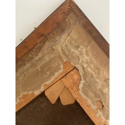 ANTICO DIPINTO OLIO TELA RITRATTO FEMMINILE SIGNORA NOBILDONNA EPOCA '800