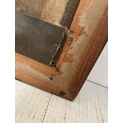 ANTICO DIPINTO OLIO TELA RITRATTO FEMMINILE GENTILDONNA SIGNORA EPOCA 800