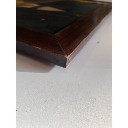 ANTICO DIPINTO OLIO TELA RITRATTO MASCHILE NOBILUOMO SIGNORE EPOCA '800