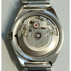 LORENZ AUTOMATIC Day Date 0557 OROLOGIO POLSO anni 70 Vintage Wrist Watch 3ATM