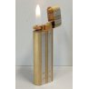 Must de Cartier ACCENDINO TASCA Santos VINTAGE LIGHTER BRIQUET argento oro BOX