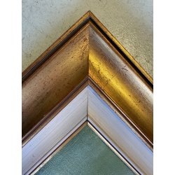 GRANDE QUADRO OLIO Bedo "Lago di Montorfano" PAESAGGIO LACUSTRE BRIANZA 1979