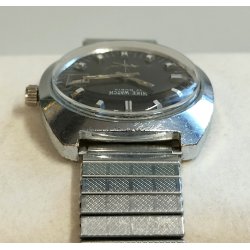 OROLOGIO POLSO Hike Watch INCABLOC anni 60 MECCANICO Vintage Wrist Watch 5 ATM