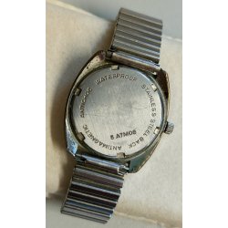 OROLOGIO POLSO Hike Watch INCABLOC anni 60 MECCANICO Vintage Wrist Watch 5 ATM