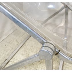 COPPIA POLTRONA SEDIA PIEGHEVOLE PLONA Giancarlo Piretti 1971 ANONIMA CASTELLI