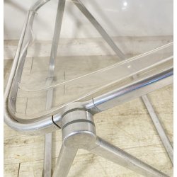 COPPIA POLTRONA SEDIA PIEGHEVOLE PLONA Giancarlo Piretti 1971 ANONIMA CASTELLI