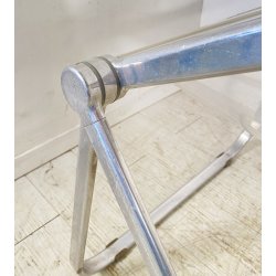 COPPIA POLTRONA SEDIA PIEGHEVOLE PLONA Giancarlo Piretti 1971 ANONIMA CASTELLI