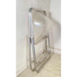 COPPIA POLTRONA SEDIA PIEGHEVOLE PLONA Giancarlo Piretti 1971 ANONIMA CASTELLI