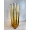 VASO MODERNISTA VETRO AMBRATO DESIGN Alvar Aalto LITTALA FINLANDIA '900 - 28cm/h