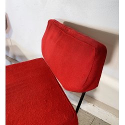 COPPIA POLTRONA BBPR "Elettra" Arflex DESIGN 1953 METALLO DUE SEDIE VINTAGE