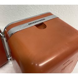 ANTICA RADIO CUBO BRIONVEGA TS 502 ROSSA MARCO ZANUSO ANNI 70 DESIGN MADE IN ITA