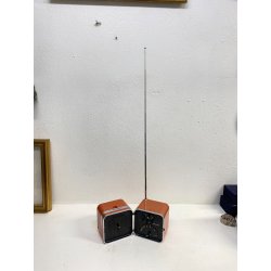 ANTICA RADIO CUBO BRIONVEGA TS 502 ROSSA MARCO ZANUSO ANNI 70 DESIGN MADE IN ITA