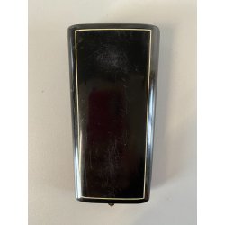 ANTICA SCATOLA SET CUSTODIA CUCITO BOITE à COUTURE BACHELITE DECORO INTARSIATO