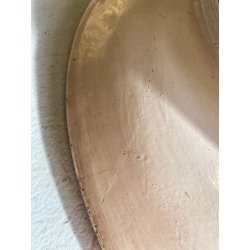 GRANDE PIATTO PARATA CERAMICA CSF DECORO ISTORIATO Combattimento ø 61cm RESTAURI