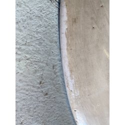 GRANDE PIATTO PARATA CERAMICA CSF DECORO ISTORIATO Combattimento ø 61cm RESTAURI