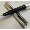 ST DUPONT Classic PENNA SFERA ARGENTATA GODRON Vintage Ballpoint Pen COLLEZIONE