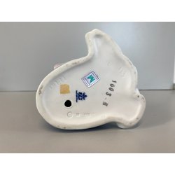 FIGURA PORCELLANA Rex Valencia "Girl & Lamb" BIMBA con AGNELLO 20,5 cm/h SPAIN