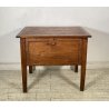 ANTICA PICCOLA MADIA 1800 LEGNO NOCE CREDENZINA CUCINA EPOCA DISPENSA SIDEBOARD
