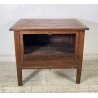 ANTICA PICCOLA MADIA 1800 LEGNO NOCE CREDENZINA CUCINA EPOCA DISPENSA SIDEBOARD