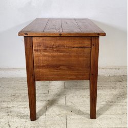 ANTICA PICCOLA MADIA 1800 LEGNO NOCE CREDENZINA CUCINA EPOCA DISPENSA SIDEBOARD