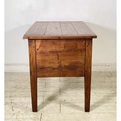 ANTICA PICCOLA MADIA 1800 LEGNO NOCE CREDENZINA CUCINA EPOCA DISPENSA SIDEBOARD