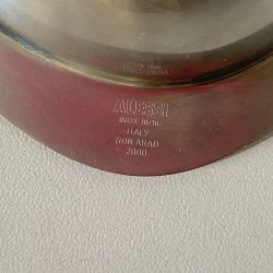 ANTIPASTIERA Babyboop DESIGN Ron Arad PER ALESSI 4 SCOMPARTI FORMA ORGANICA 2000