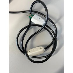 LAMPADA da TAVOLO "Forme metalliche"  BASE LEGNO DIFFUSORI VETRO GHIACCIATO '90s