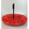 PORTACENERE ASHTRAY DESIGN Anna Castelli Ferrieri KARTELL 4638 ROSSO ANNI '70