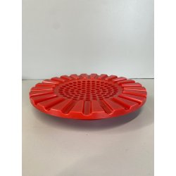 PORTACENERE ASHTRAY DESIGN Anna Castelli Ferrieri KARTELL 4638 ROSSO ANNI '70