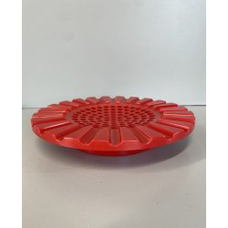 PORTACENERE ASHTRAY DESIGN Anna Castelli Ferrieri KARTELL 4638 ROSSO ANNI '70
